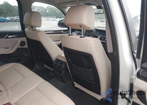 2016 BMW X3 xDrive28I from USA, damaged, VIN 5UXWX9C52G0D95120